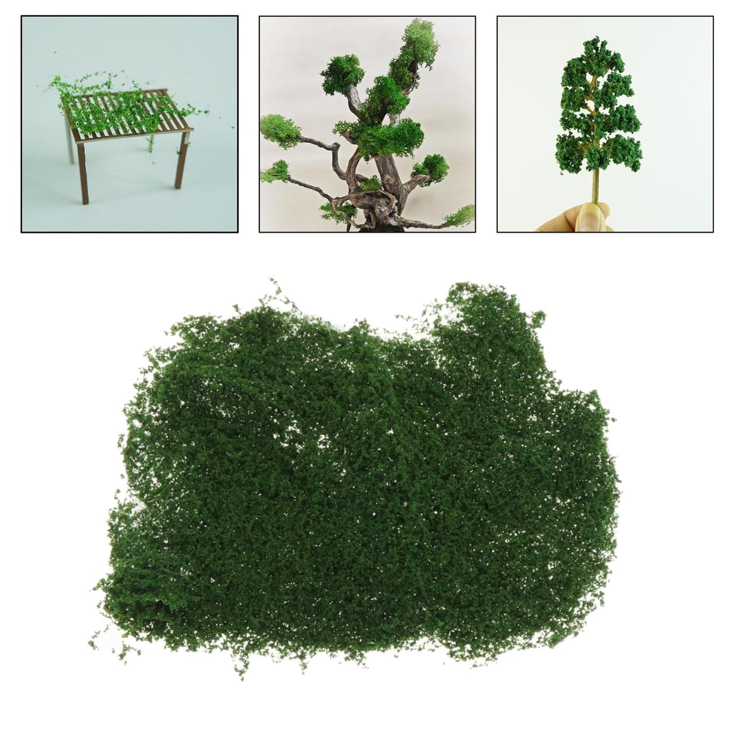 Easter Grass Powder - Realistic Green Craft Decoration -6