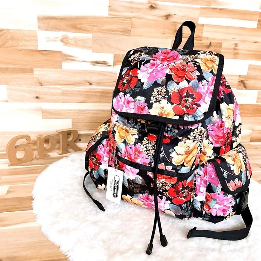 未使用⭐︎完売品レスポートサック新作 2way 花柄リュック 2025年購入 Amazon.co.jp: レスポートサック 大容量 花柄 リュック 水彩画 総柄