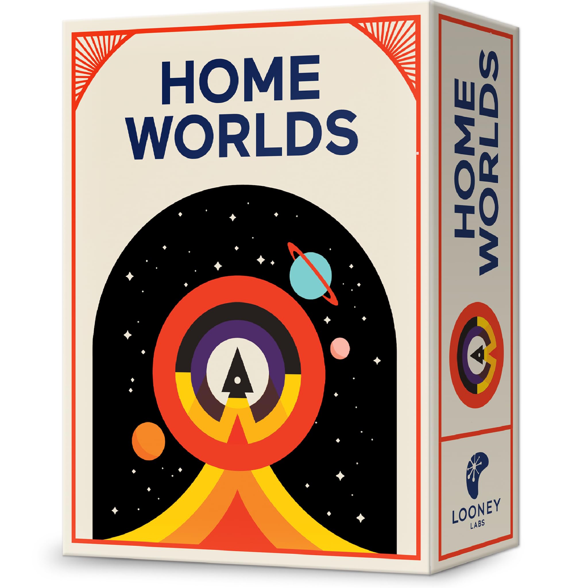 Looney Labs Homeworlds Family Game - Fun Games for Kids and Adults Best Board Games for Family Game Night Adult Games Kid Games Strategy Board Card Games Ages 8 to Adult, 2 Player Board Game
