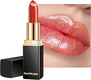 Pintalabios metálicos con brillo cambiante co...