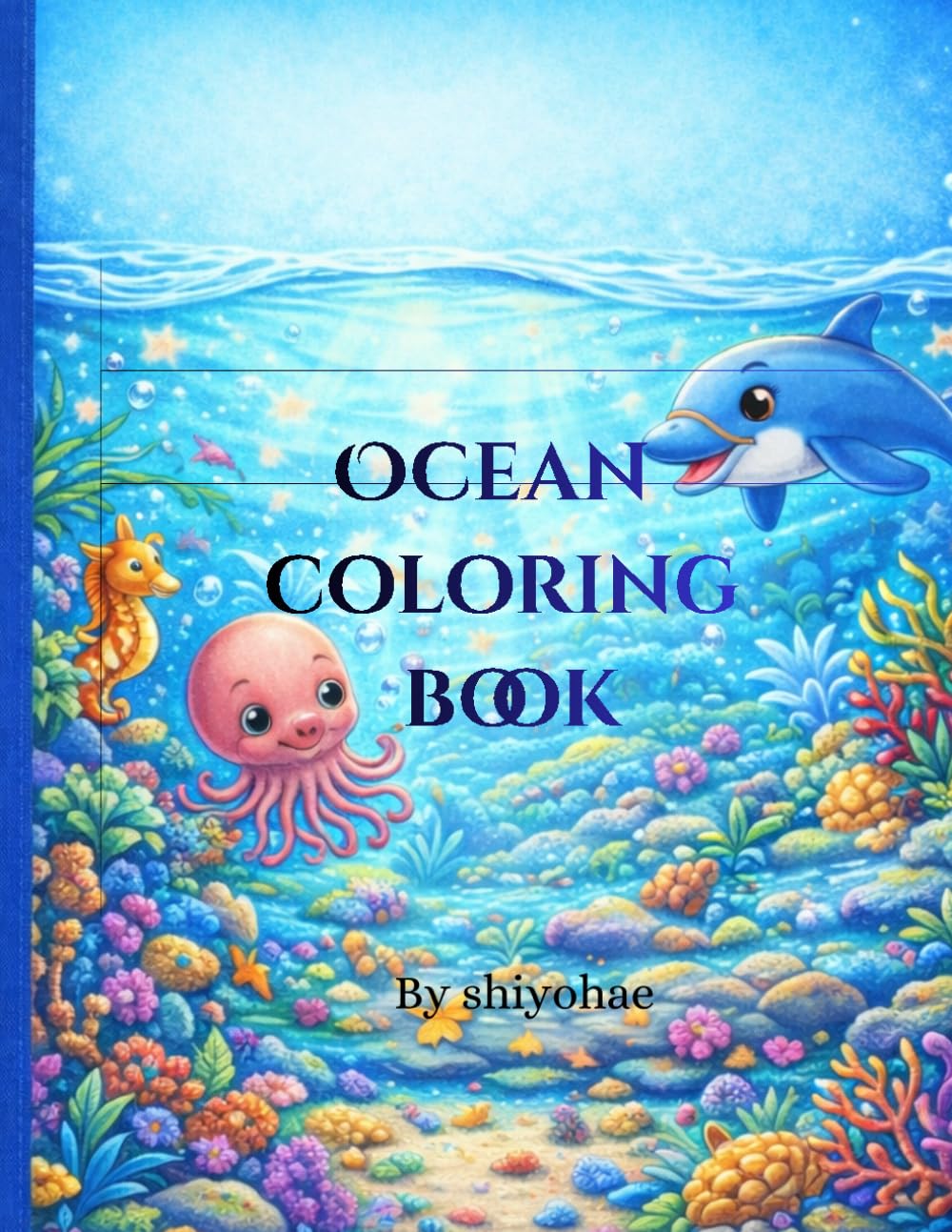 ocean coloring book