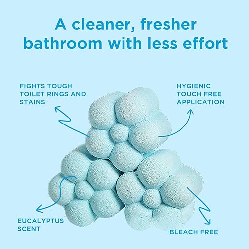 Miniatura 5 de Lil Loos Bombas de inodoro de aceite esencial, frescura duradera, ambientador limpio para inodoro, desodorante (5 tabletas) (5 unidades (paquete de