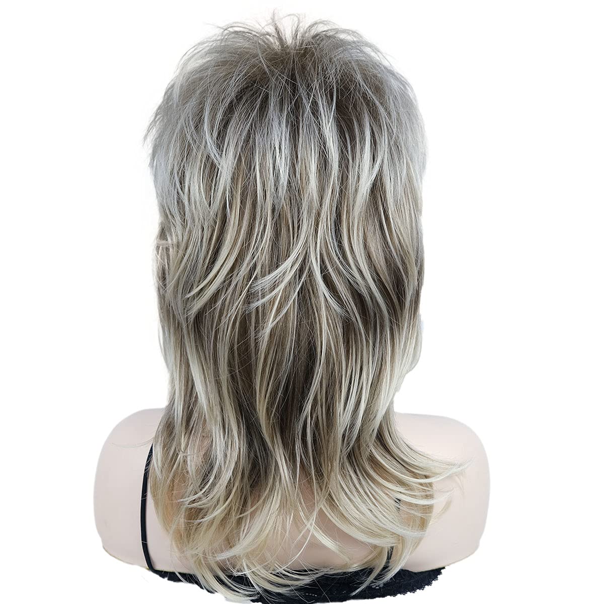Amazon.com : Wiginway Shaggy Layered Wig with Bangs 