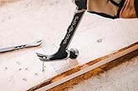 Vista 8 de Spec Ops Tools - Martillo de carpintero, con gancho para sacar clavos, cara fresada, agarre que absorbe impactos
