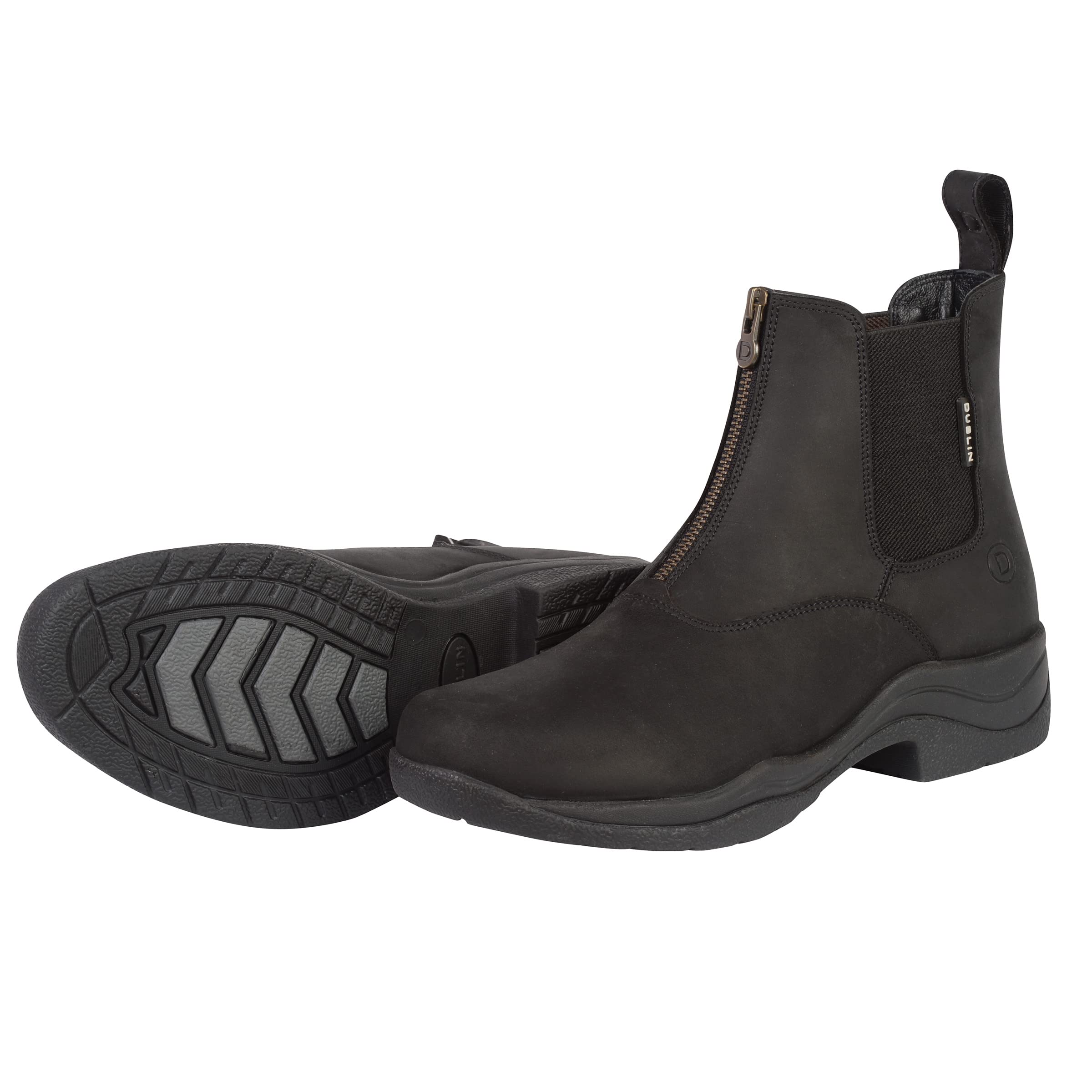 Dublin Venturer RS Front Zip Boots III, Black, Ladies 9.5