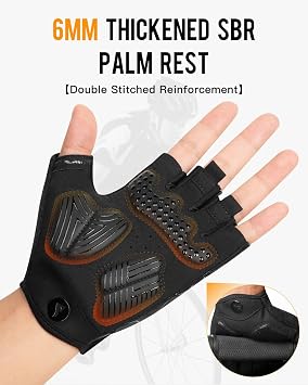 ATERCEL Cycling Gloves, Bike Gloves for Men Women, Bicycle Glove for Cycling, Workout, Gym, Training, Weight Lifting Outdoor, Mountain Bike, and Riding