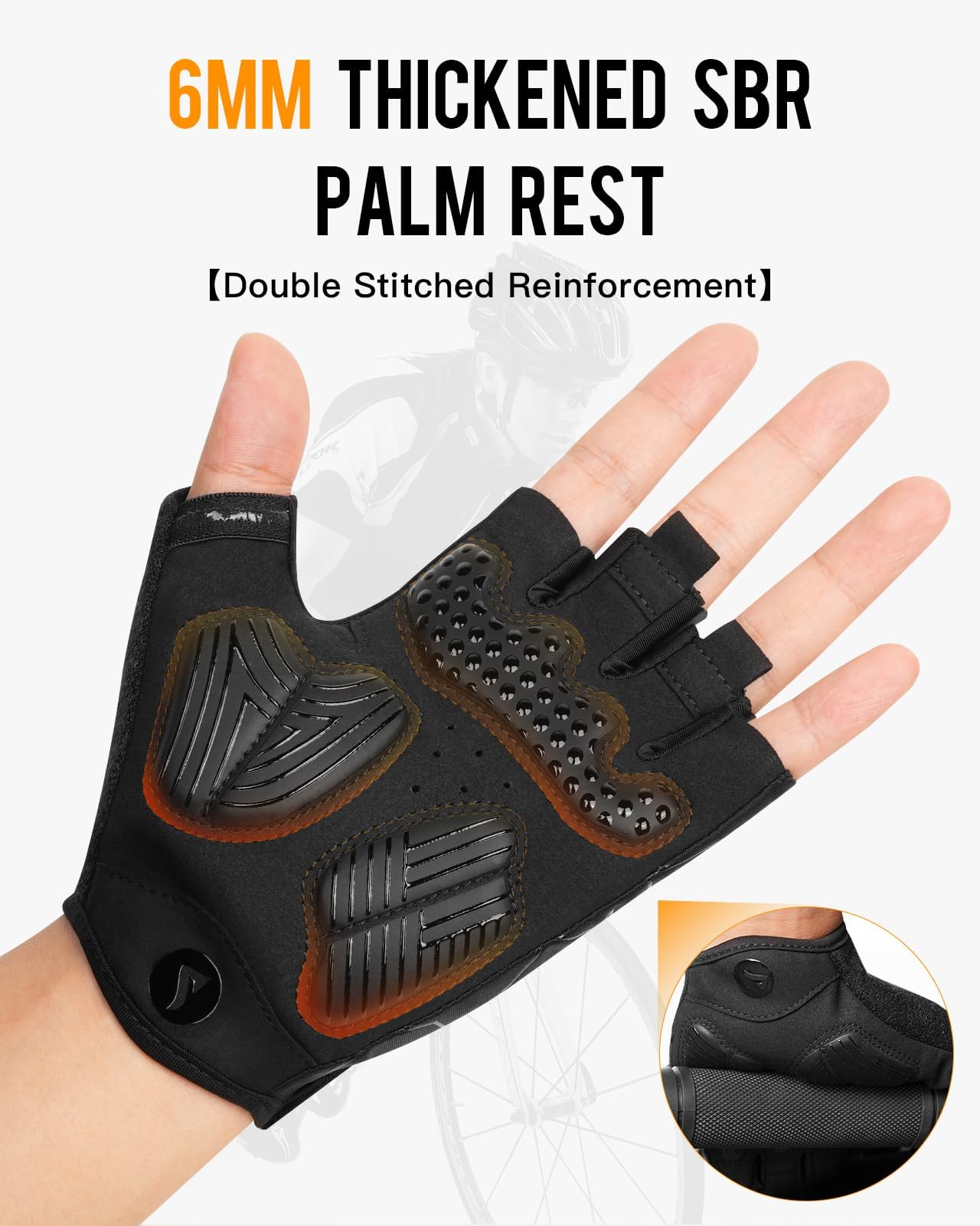 ATERCEL Gants de cyclisme pour homme et femme VTT entraînement haltérophilie plein air