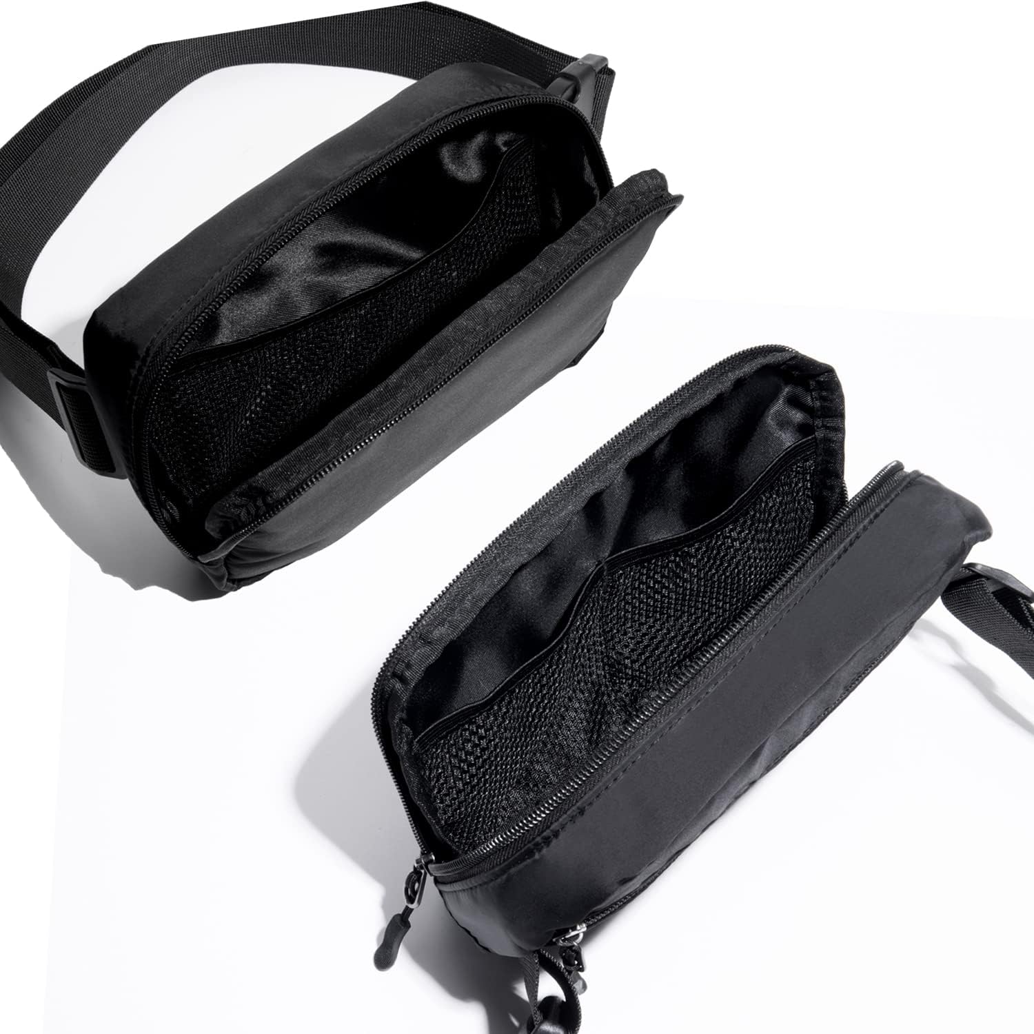 Belt bag Fanny pack crossbody bags for women Everywhere belt bag (): Belt bag Fanny pack crossbody bags for women Everywhere belt bag (BLACK-R)