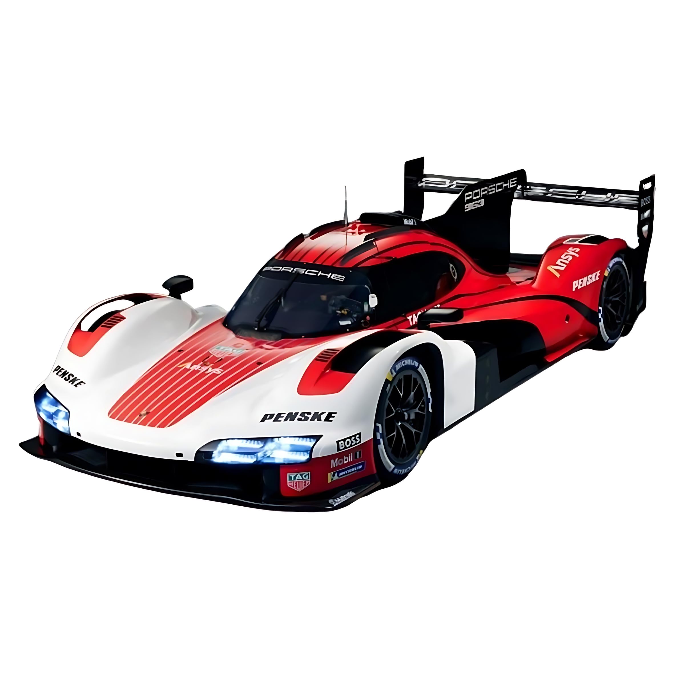 Bburago Porsche 963 Le Mans - Realistic 1:43 Scale Model Car, Diecast Replica with Official Porsche Licence, Recommended Age 14+ Years