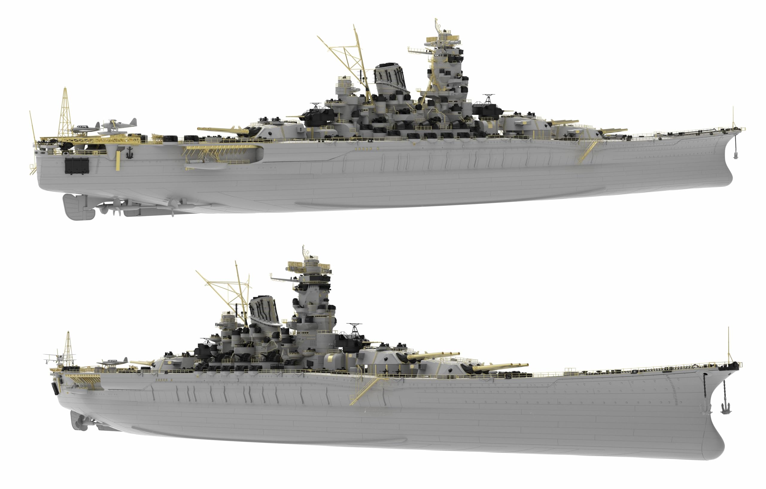 Amazon | ベリーファイア 1/700 日本海軍 戦艦 大和 天一号作戦時