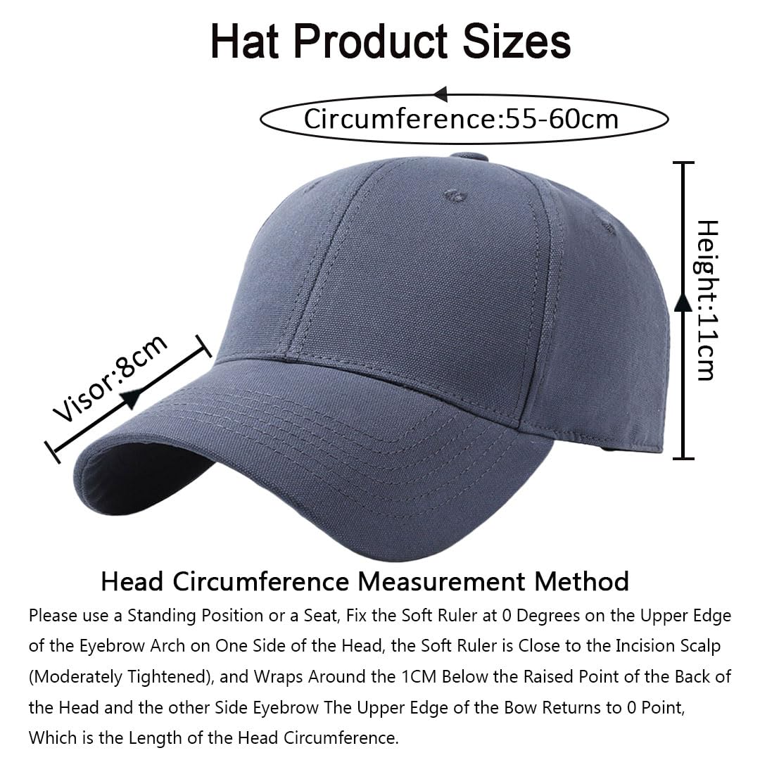 Gorra de béisbol para Hombre Unisex Clásico Algodón Gorra el Sol Moda Gorra Running Hombre Mujer Ajustable Sombrero Verano Gorra Beisbol - 5