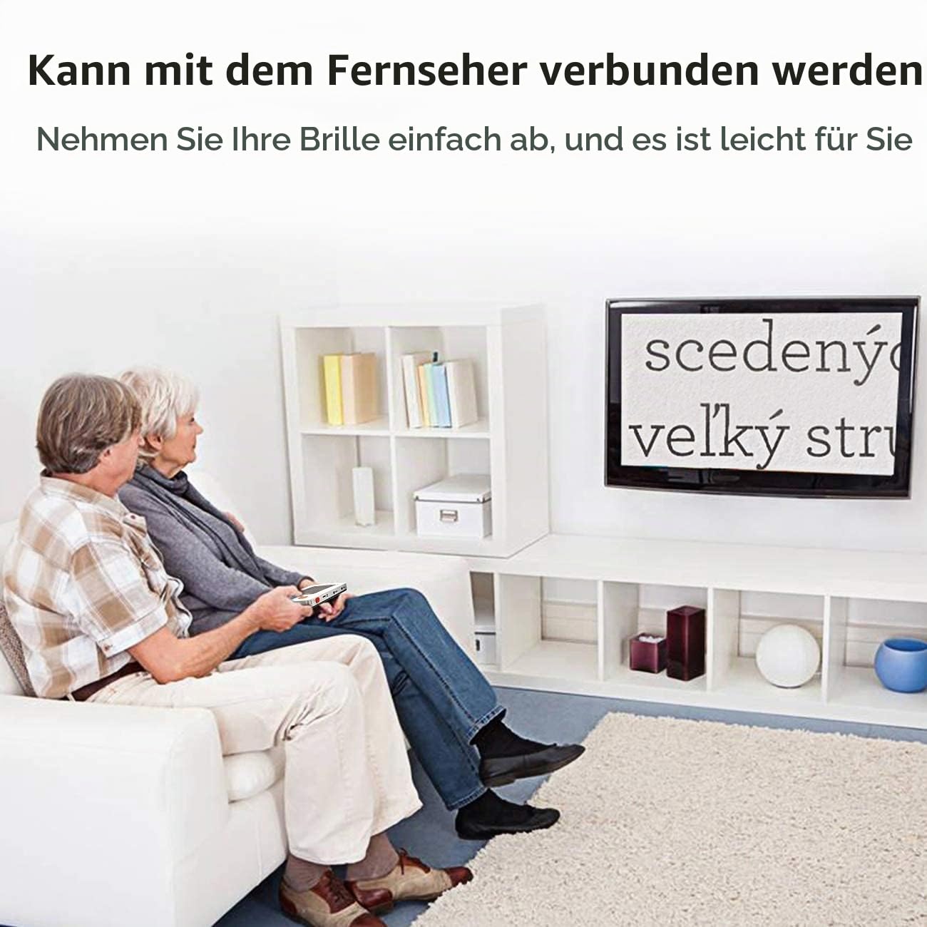 Elektronisches Lesen Lupe mit 5 Zoll LCD-Bildschirm 4x-32x