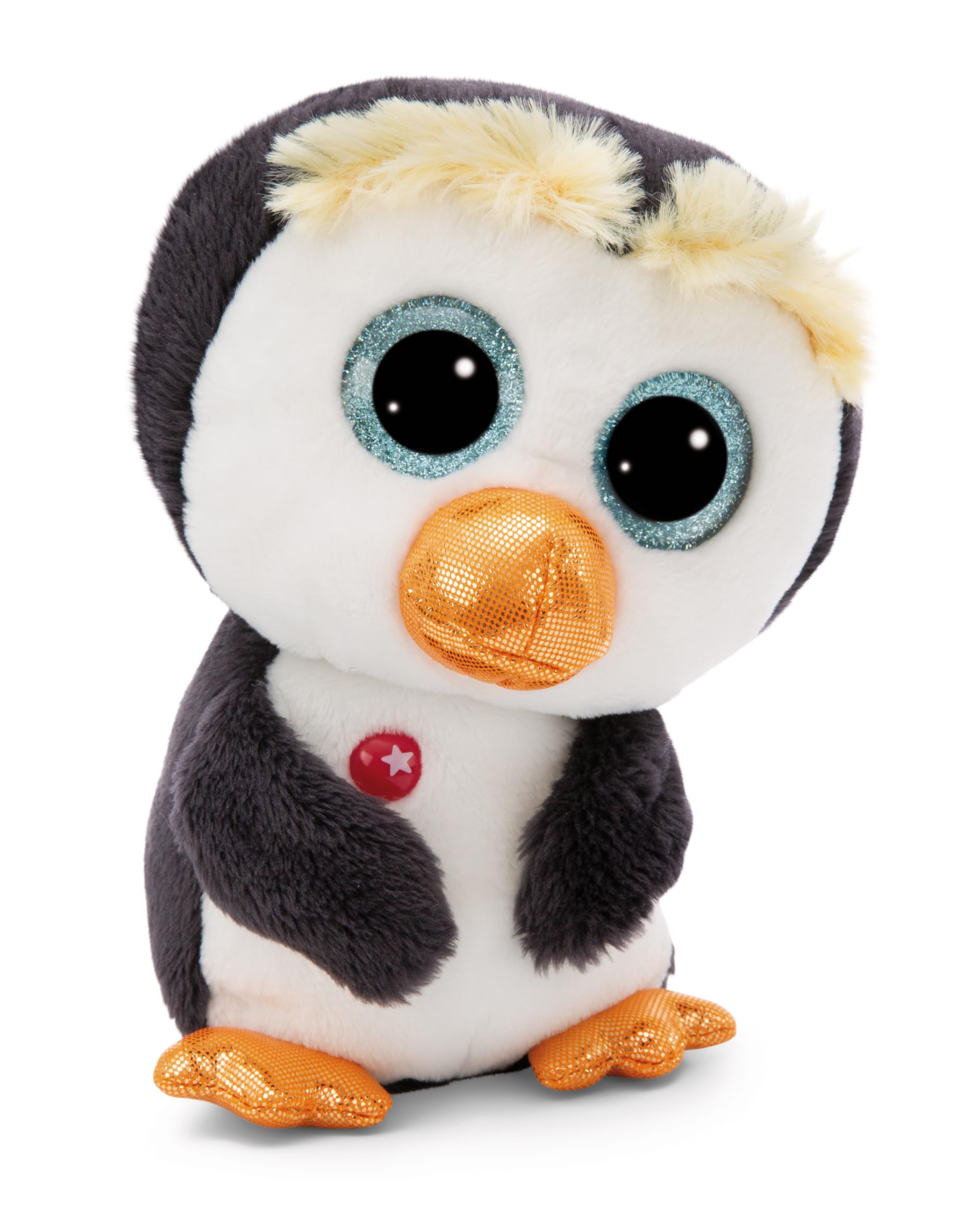 NICI soft toy GLUBSCHIS Penguin Prince Nigu 15cm grey - Cuddly cute plush to snuggle and play with, for children & adults, great gift idea - 48853
