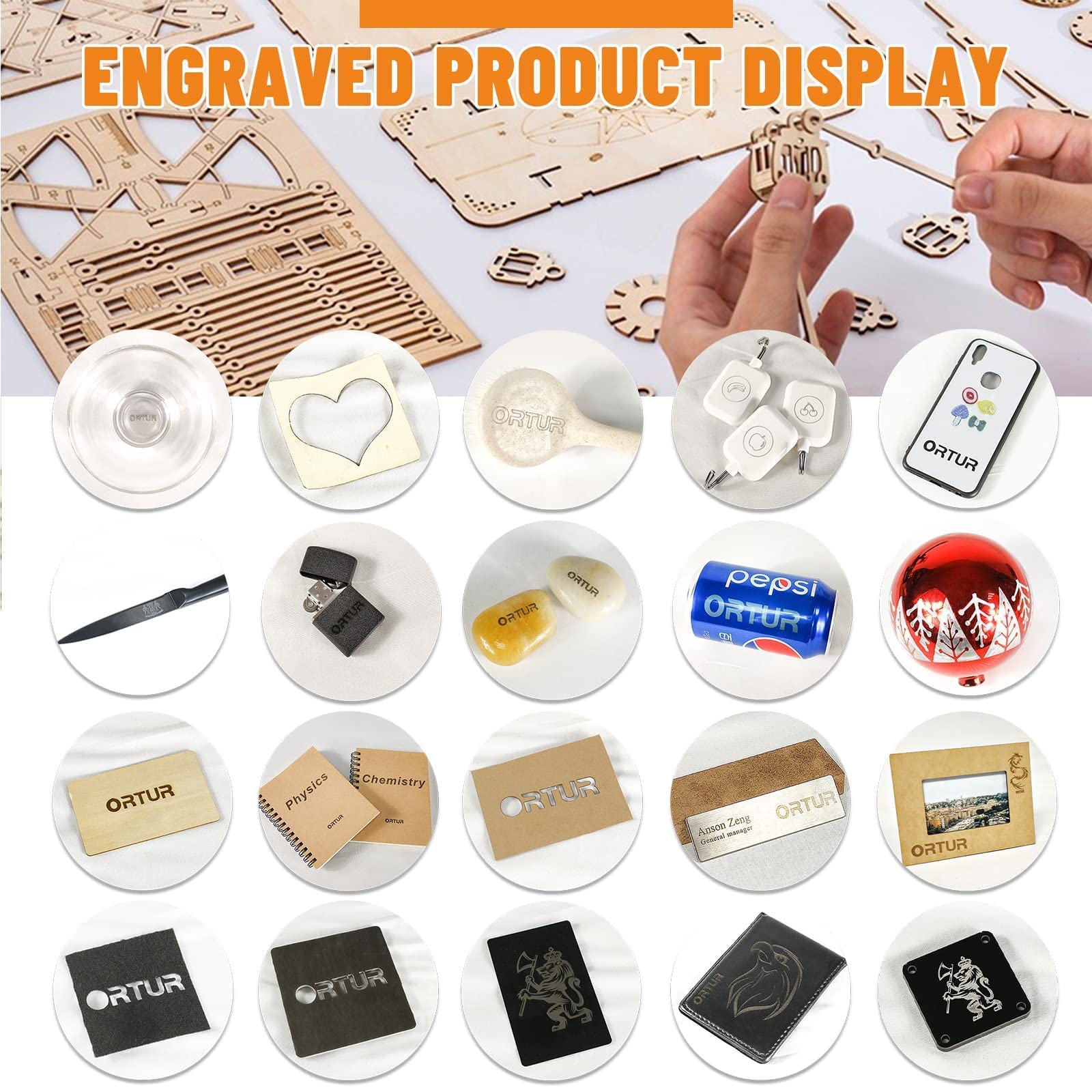 ORTUR Laser Master 2 ProS2SF Laser Engraver, Laser Engraving Cutting