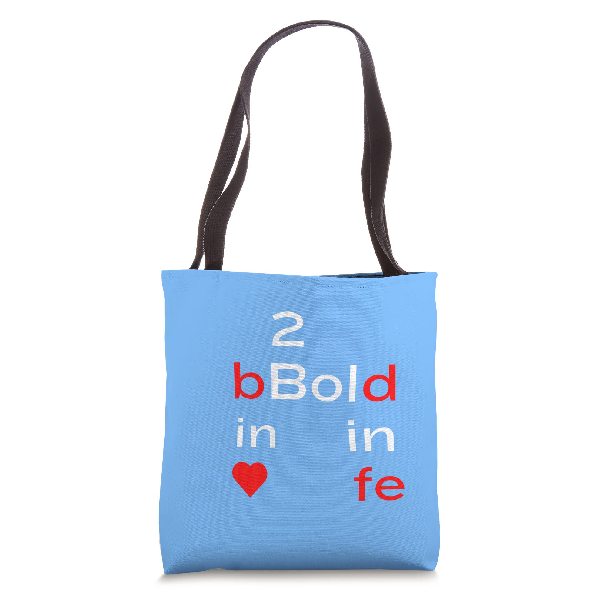 2 bBold - Unique Tops Trendy Cute Casual Unisex Fashion Tote Bag