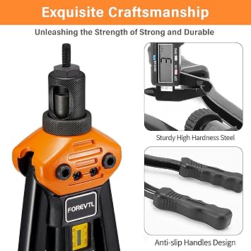 Rivet Nut Tool + SAE Rivet Nut Kit + Metric Rivet Nut Kit