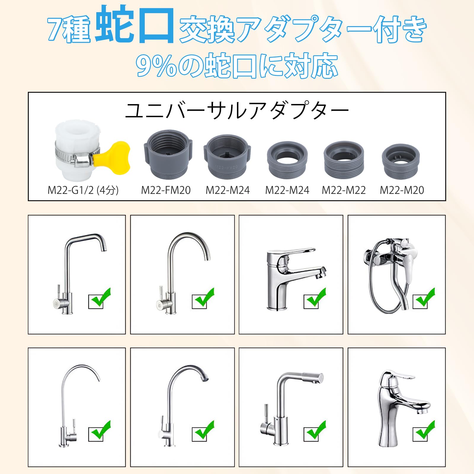 蛇口 シャワー ヘッド レインフォール型蛇口シャワーヘッド 4段水流切替 蛇口シャワーヘッド レインフォール型蛇口シャワーヘッド 4段水流切替