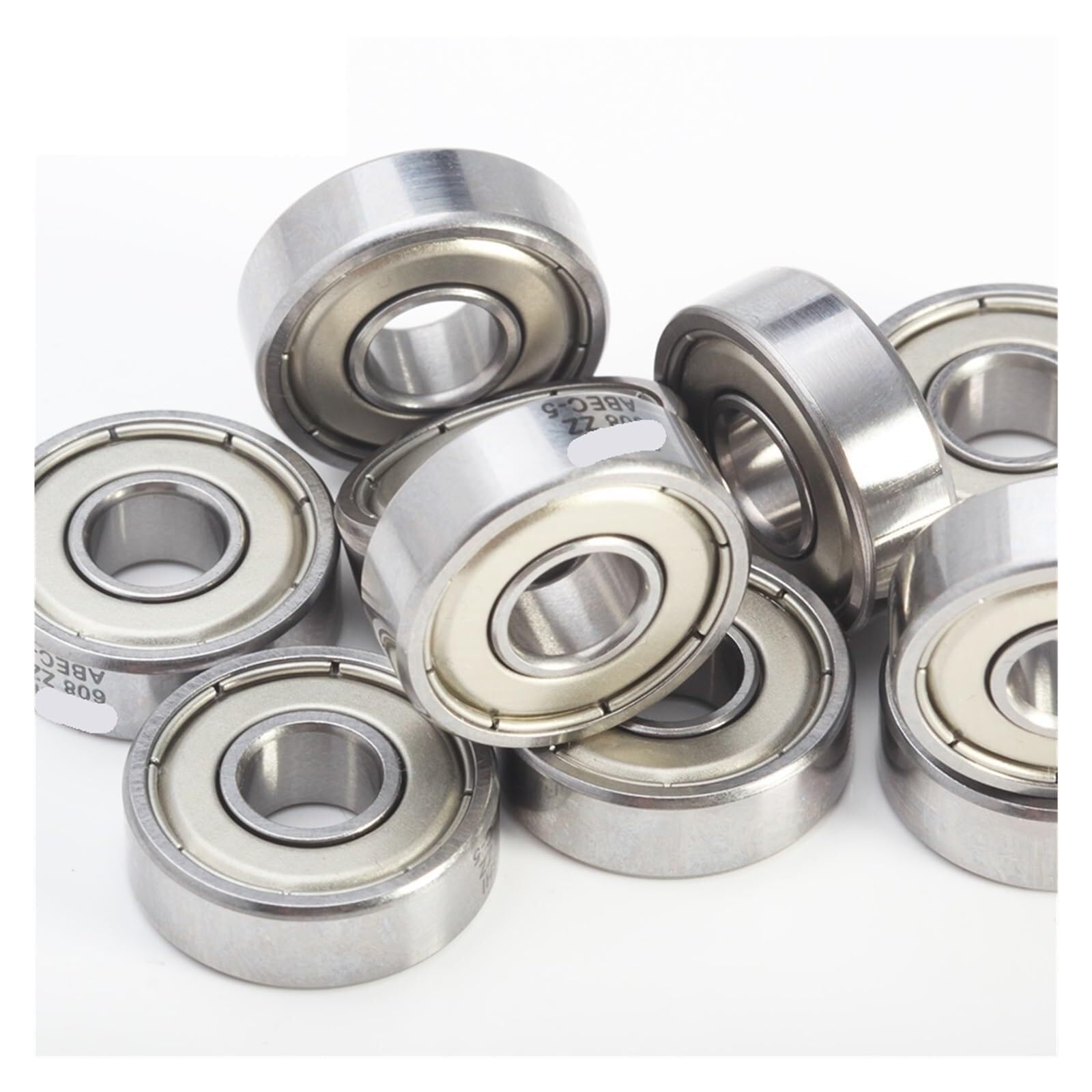 Abgedichtete Lager, 608ZZ Lager 8x22x7 mm (10 Stück) ABEC-5 Skate Kinderwagen Miniatur 608 ZZ Kugellager 608Z 2Z