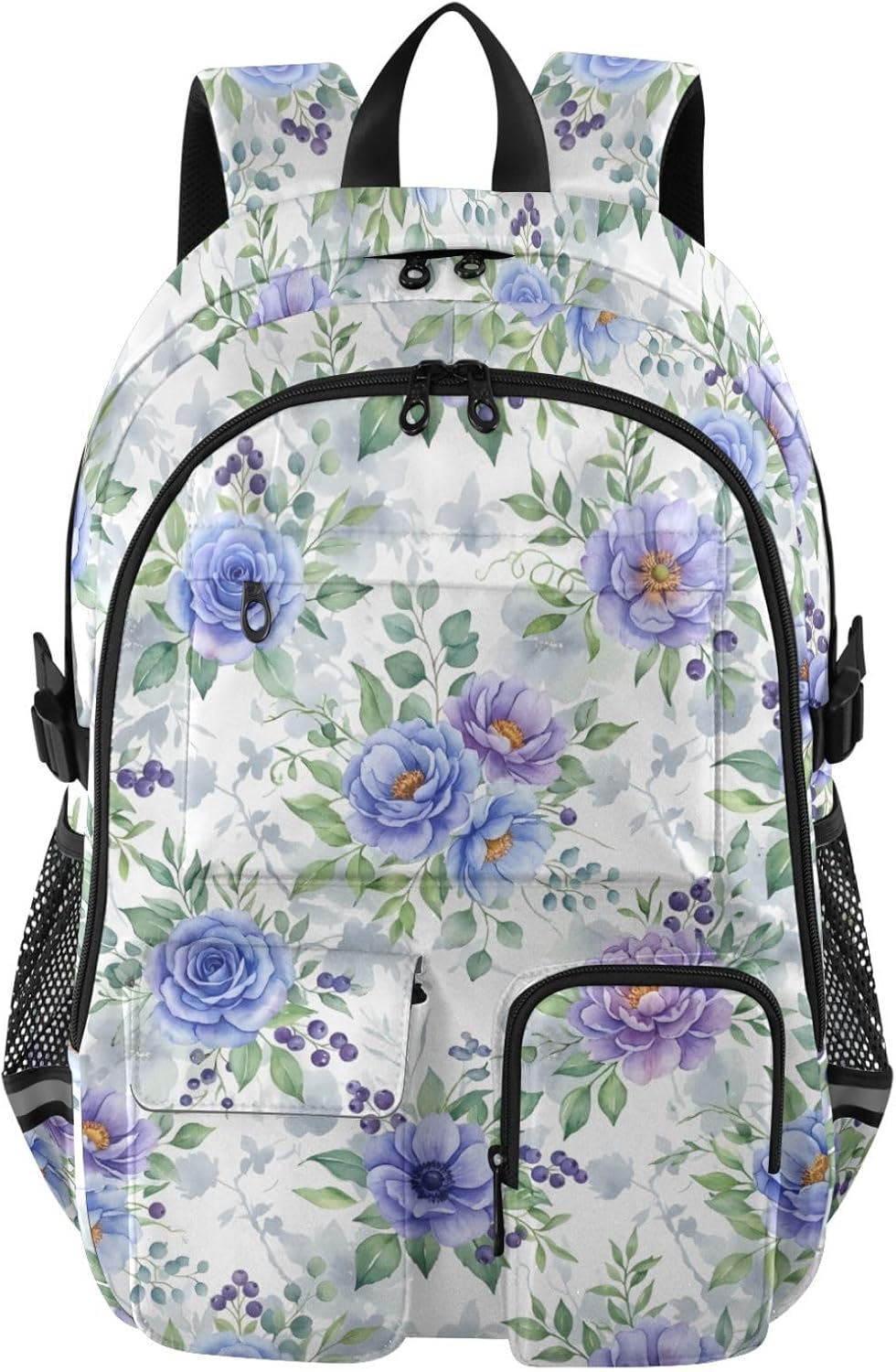 Funny Floral Flowers 30L Laptop Backpack