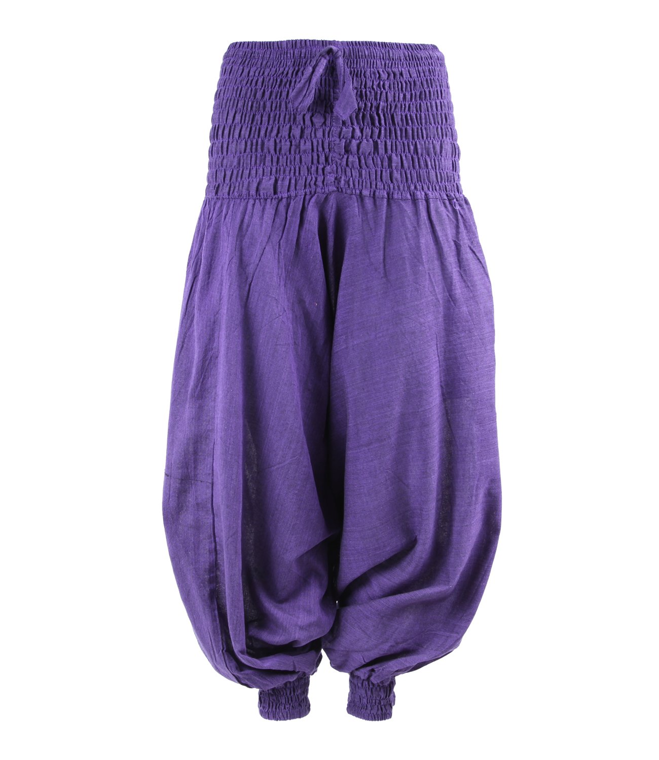 The Hippy Clothing Co. Harem Pants - Drop Crotch (Unisex) Purple