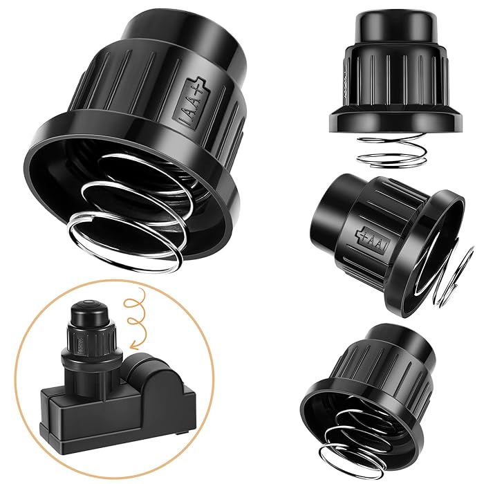 Buy Hortsun 4 Pcs AA Battery Igniter Cap Battery Push Button Ignitor