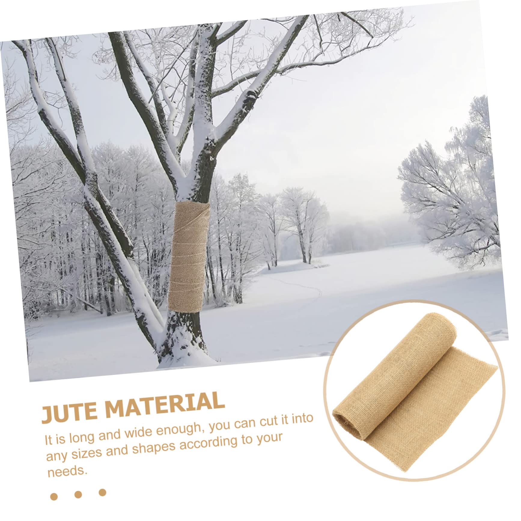 BESTonZON Telo Avvolgente per Alberi Realizzato in Materiale di Copertura Protettiva per Alberi e Piante Contro Gelo Luce Solare Facil Usare Riporre