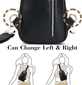 Haytijoe Anti Theft Crossbody Bags for Women, RFID Travel Sling Purse