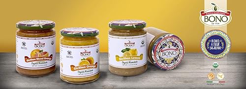 Miniatura 7 de BONO Mermelada orgánica de limón siciliano, paquete de 3