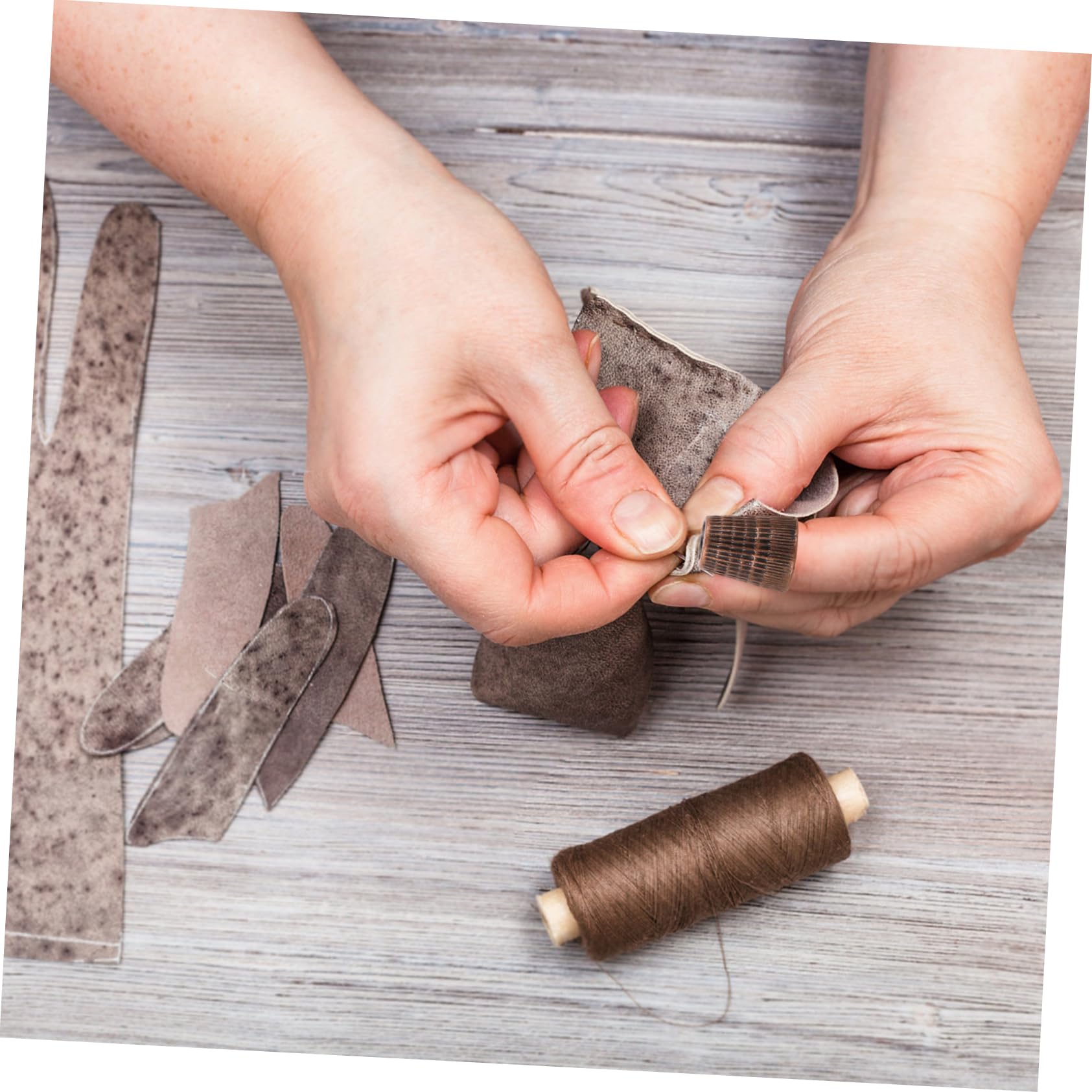 Operitacx 40stücke Teiliges Kupfer-nähdorn Vintage Fingerhut Und Praktischer Fingerschutz Für Für Handwerkliche Näharbeiten Und Quilten Erhältlich Und Antikbronze