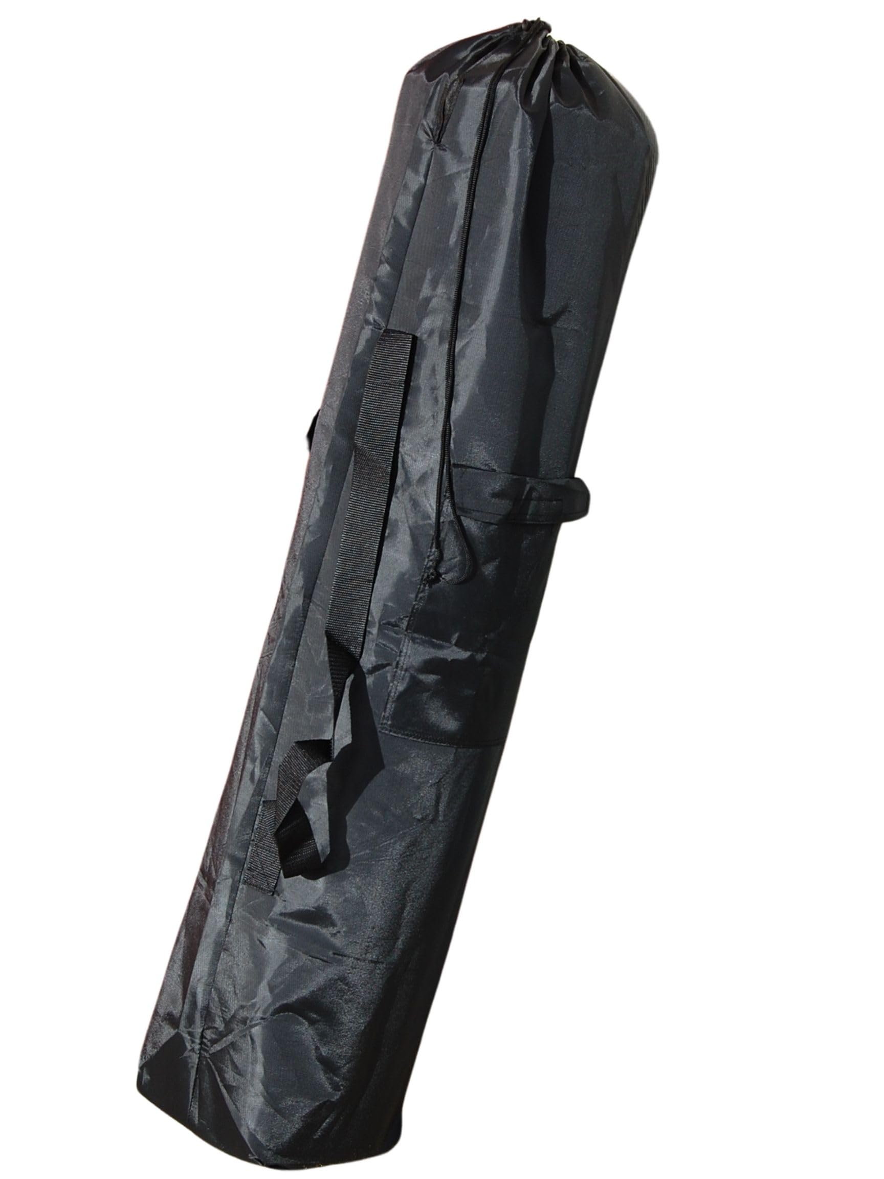 MYSUPOT Replacement Bag for Folding Camping Chair, Portable Camping Chair, Hammock, Yoga Mat, Umbrella, Tents, Tripods, Fishing Poles - 420D Oxford Polyester Fabric with Pockets, Black, Large 43"x9"x9 — image 1