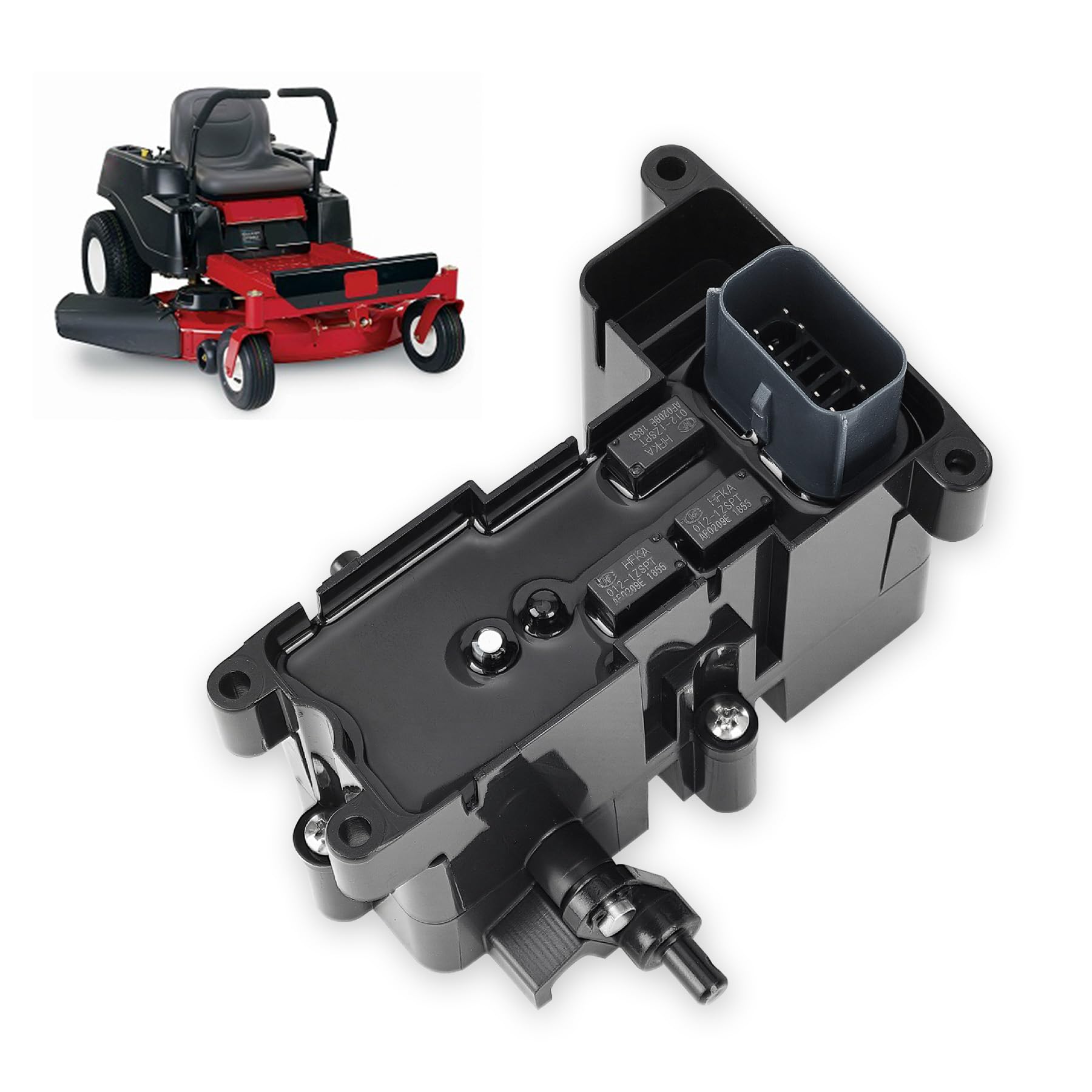 Photo 1 of 121-3017 Brake Control Module Compatible with 2012-2014 Toro Timecutter 74385 74386 74387 74388 74389 xmark Quest E/S Series QT22KA421 QTE651KA421 Replacement Part# 115-9660 120-7144 1213017
