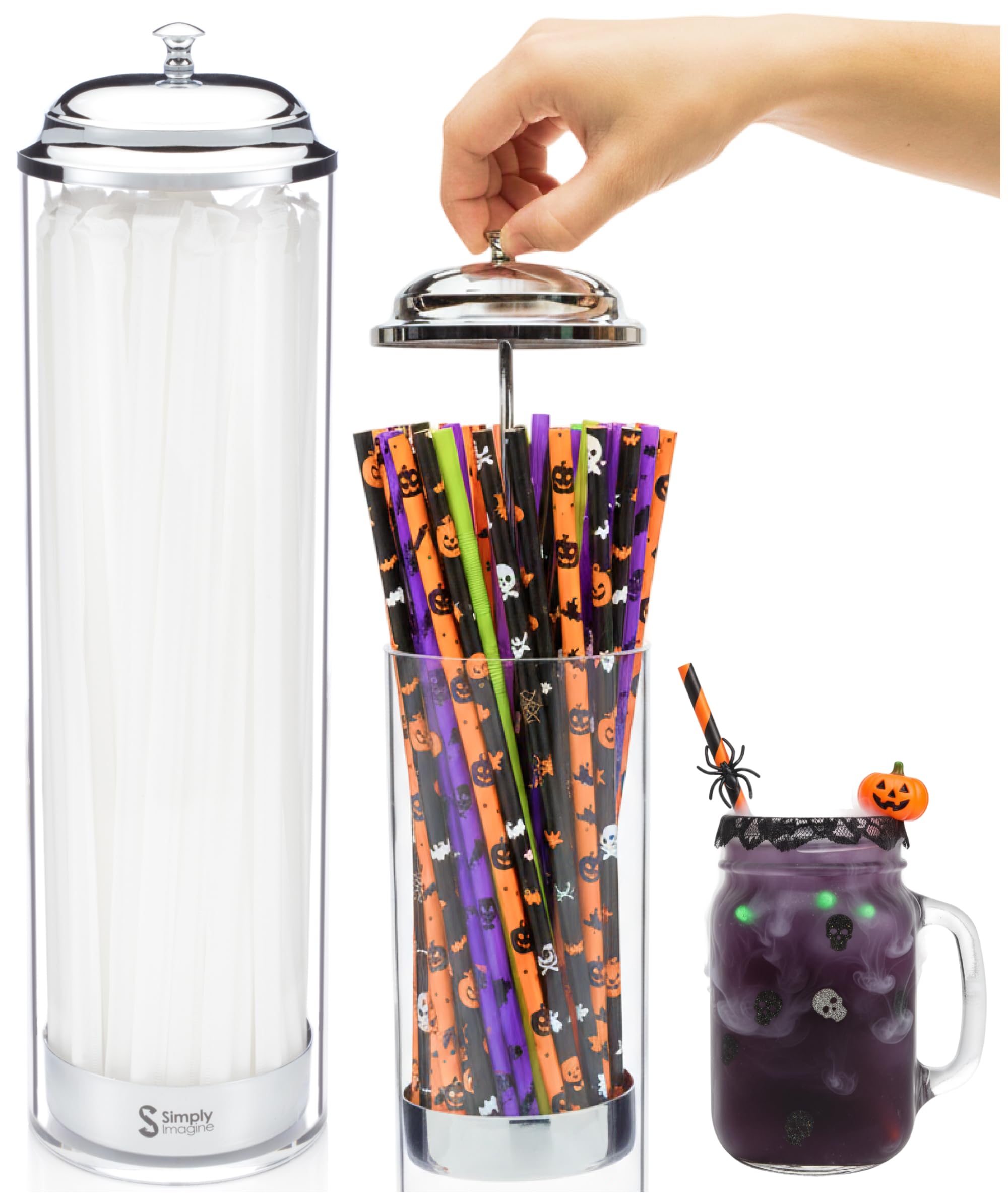 【Vintage】PEPSI COLA ストロー ディスペンサー ガラスケース Rare brand new old stock Pepsi Premium Dispenser by PEPSI