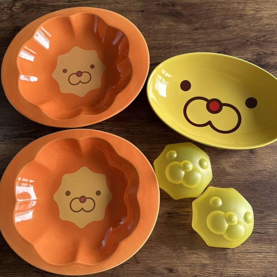 Amazon | ミスタードーナツ ポンデライオン くりぬきカレー皿 深