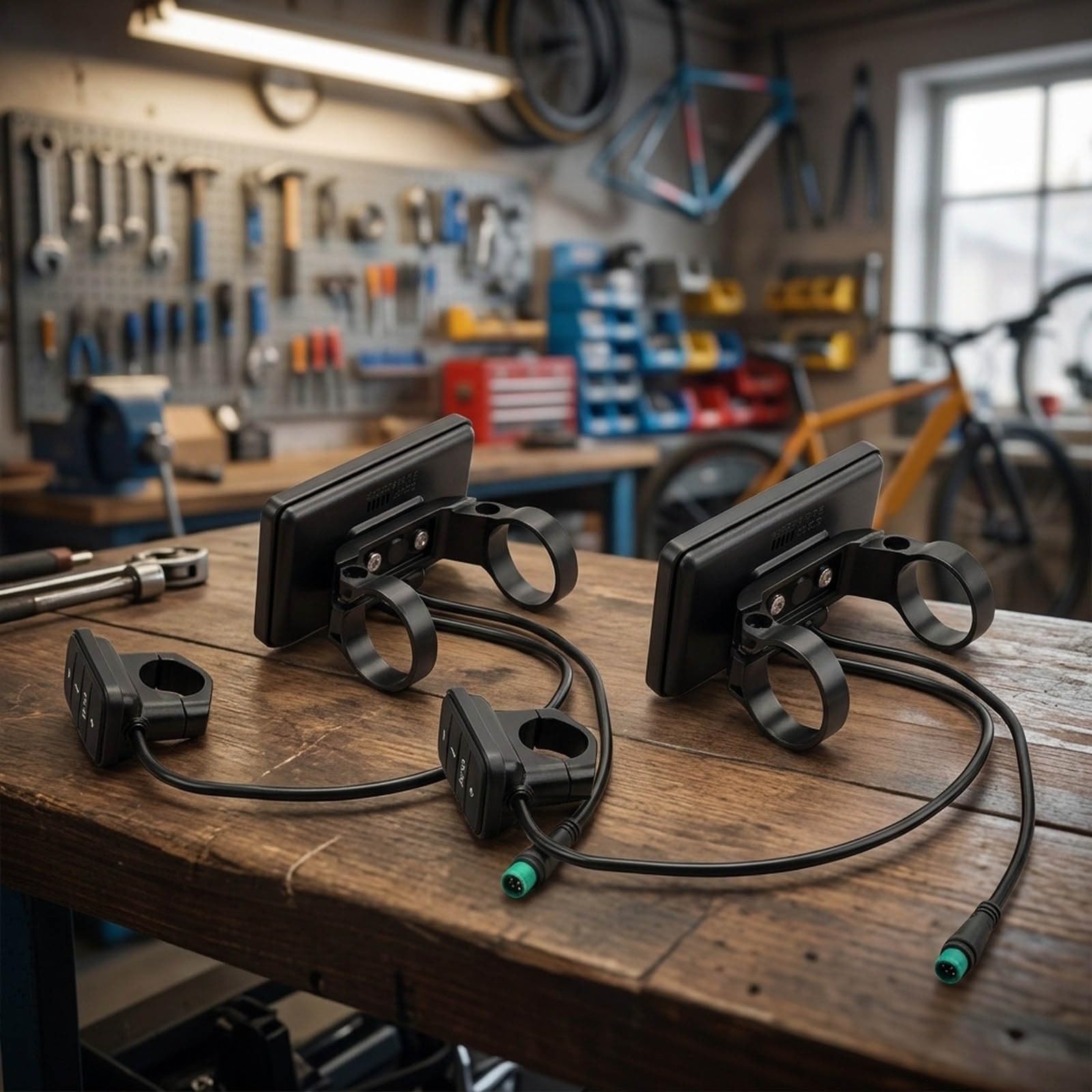 Display LCD T8 per bici elettrica, schermo colorato, 24 V-72 V, ampio ingresso, supporta 2 # 5S KDS per bafang V5 per protocolli KT, materiale ABS per parti di biciclette elettriche