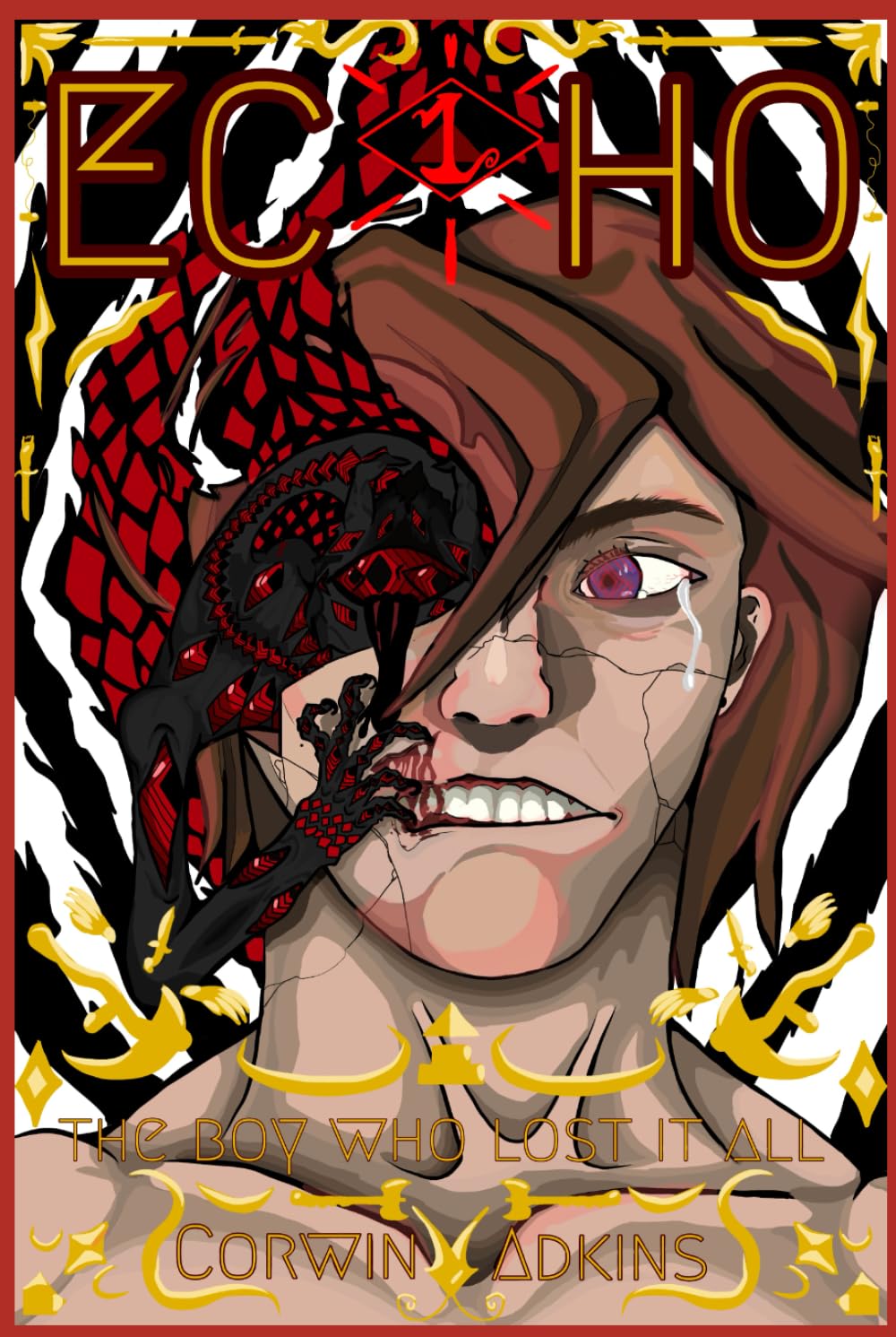 Echo: Book 1 The Boy Who Lost It All: Edition two (Echo Saga)      Hardcover – Large Print, February 11, 2025