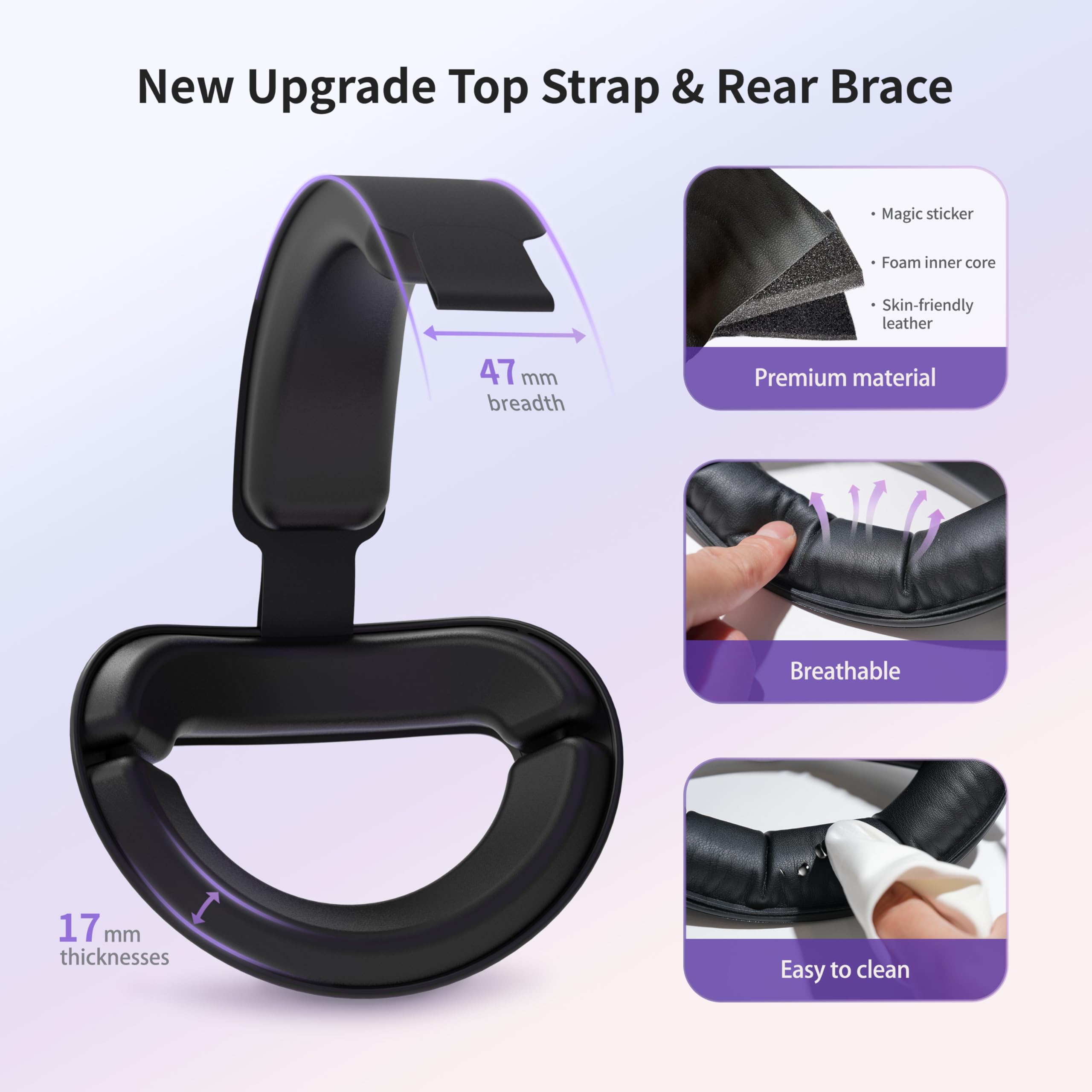 Quest Head Strap Head Strap For Meta Quest 3, Comfort Elite