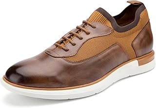 Men's Oxfords Casual Dress Shoes Leather Lace Up Shoes for Men Business Oxford Shoes