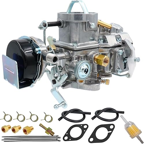 Miniatura 4 de Carburador de 1 barril Autolite 1100 recto 6 cilindros 170 200cu 2.8L 3.3L Motores para Ford 1963-1969 Mustang Falcon Ranchero Club Wagon Mercury