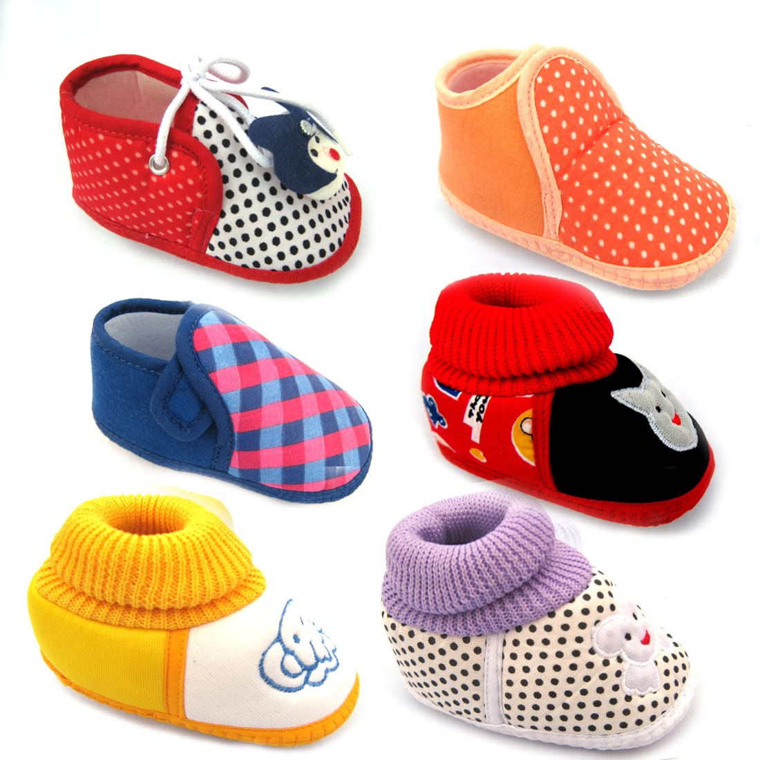 Kids Choice Soft Sole Sandal & Shoes for 3-12 Months Baby Girl and Baby Boys Combo of 6 pair (B08LHG2W7P) Amazon Price History, Amazon Price Tracker