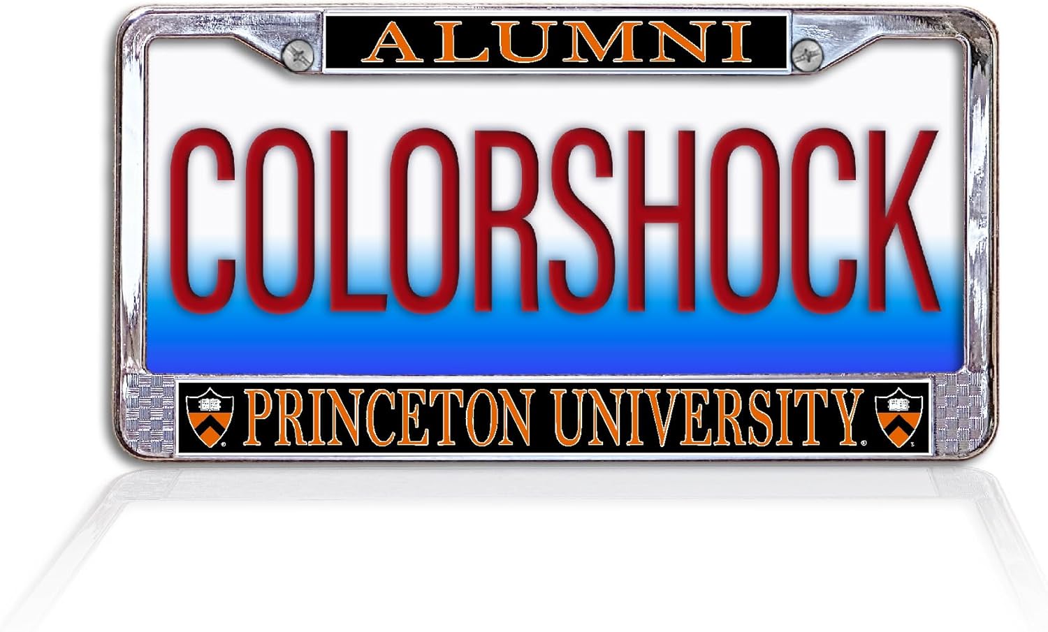 Princeton University Alumni Metal License Plate Frame (Officially Licensed Product)