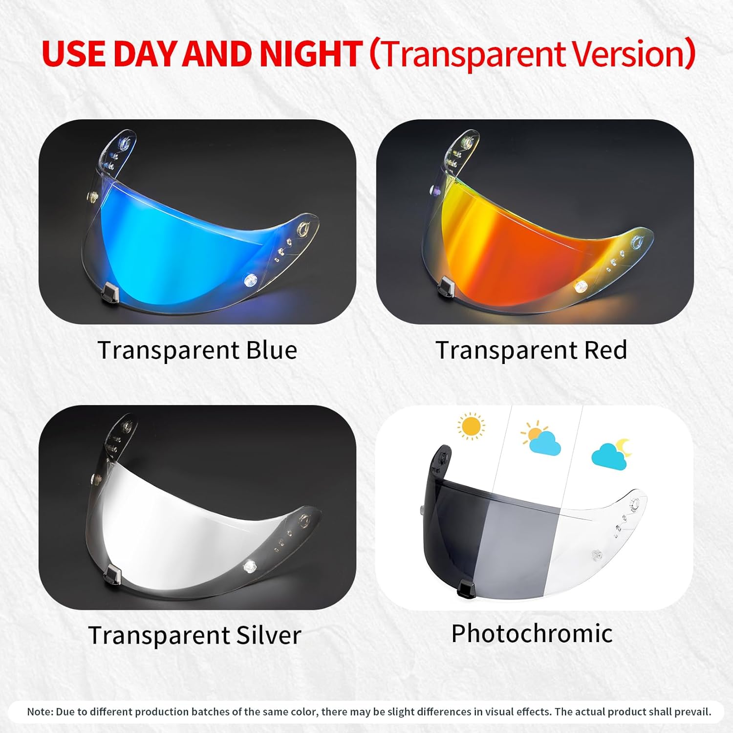 PSLER Helmet Visor for T520 ST1400 R1 - T520 ST1400 R1 Face Shield Helmet Visor Helmet Accessories,Photochromic