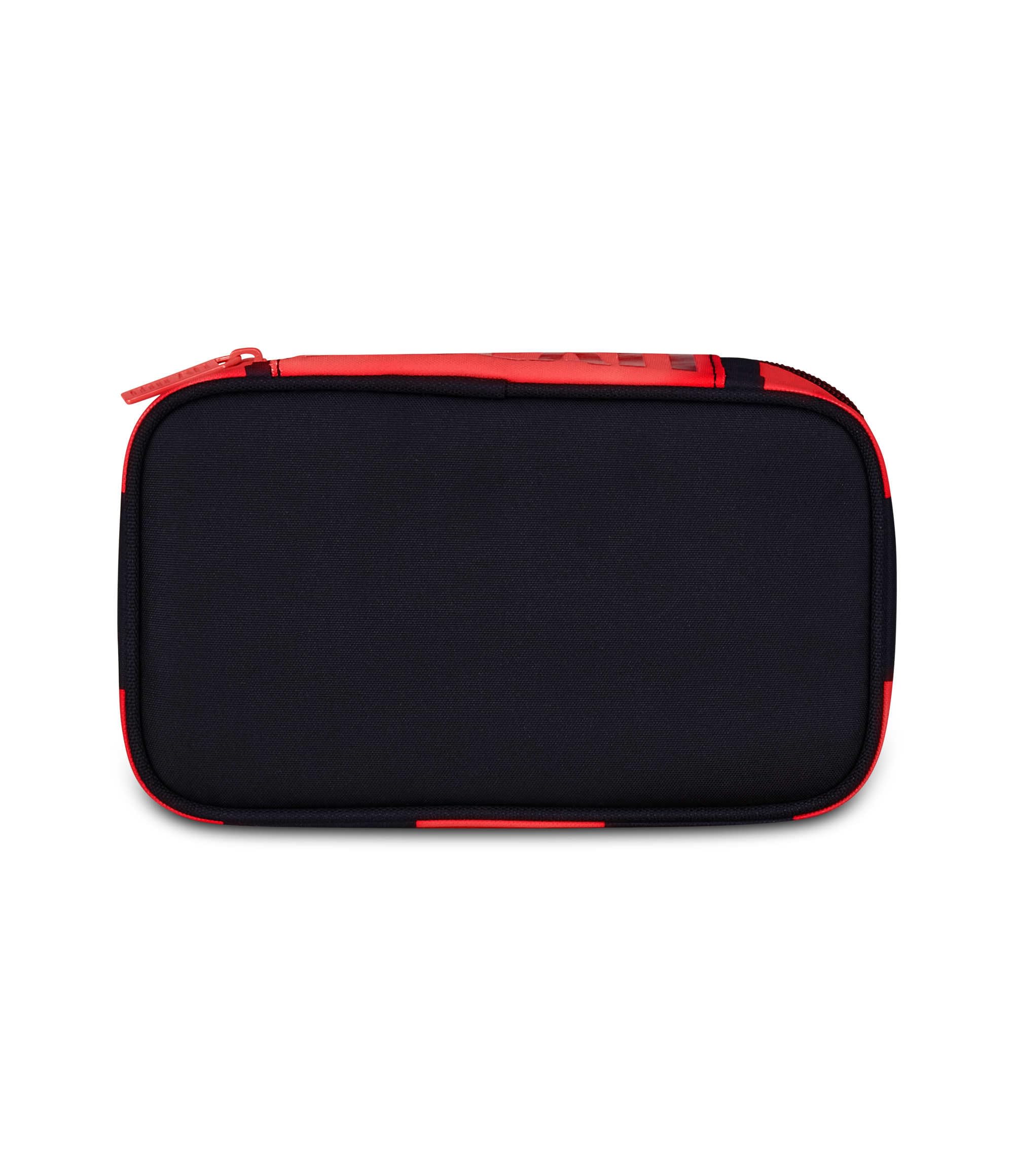 Seven Milan Astuccio Scuola Quick Case, Nero, Portapenne Completo di Penne, Matite, Colori, Accessori Zaino, Scuola Elementare e Media, Bambino Calcio