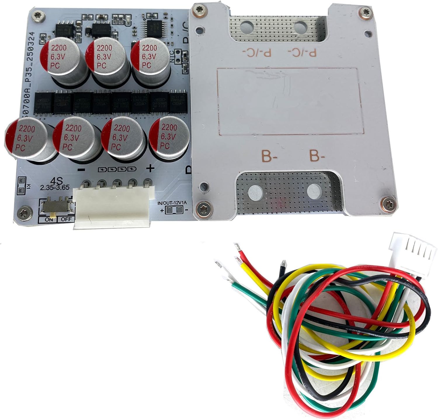 100A 4S BMS 12V Peak 300A+ Lifepo4 Battery Protection Board Active Balancer Lithium Iron Phosphate 8A Equalizer