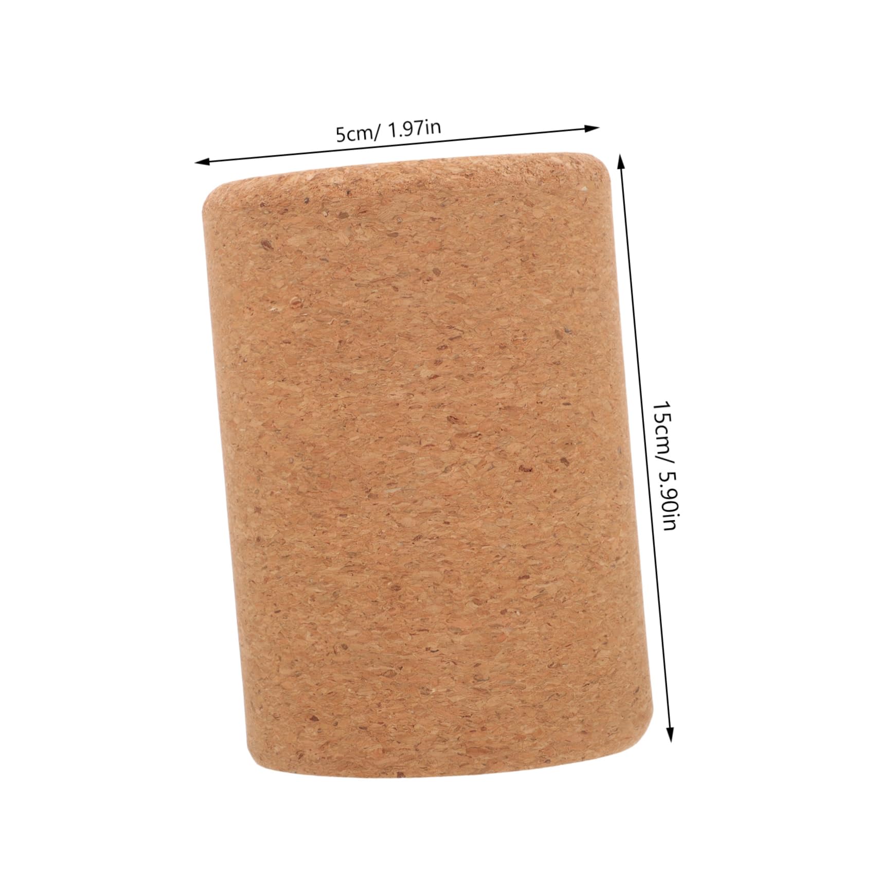 HANABASS Cork Yoga Pillar Back Massage Roller Sports Yoga Cylinder Back Roller Cork Mat Accessory