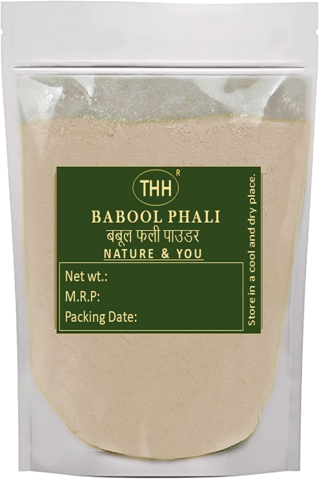 THH Babool Phali Powder (200 grams) - Babool Fali - Kikar Phali - Kikar Fali