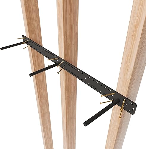 Miniatura 15 de Soporte de estante flotante resistente de 4 x 22 pulgadas - Soporte de estantes de pared largos, accesorios de estante flotante ocultos, soportes