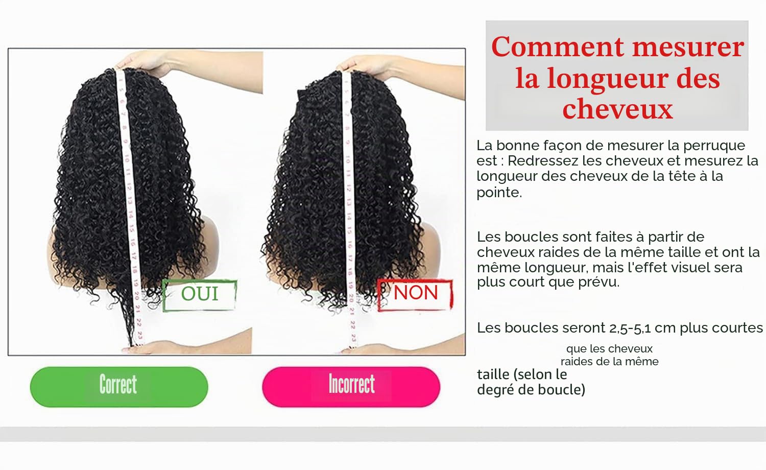 XSY Perruque Bandeau Cheveux Humain Deep Wave Headband Wig Human Hair Perruques à Bandeau BoucléEs Pour Femmes Noires Heveux Vierges BréSiliens Densité 150% Couleur Naturelle 12 Pouces