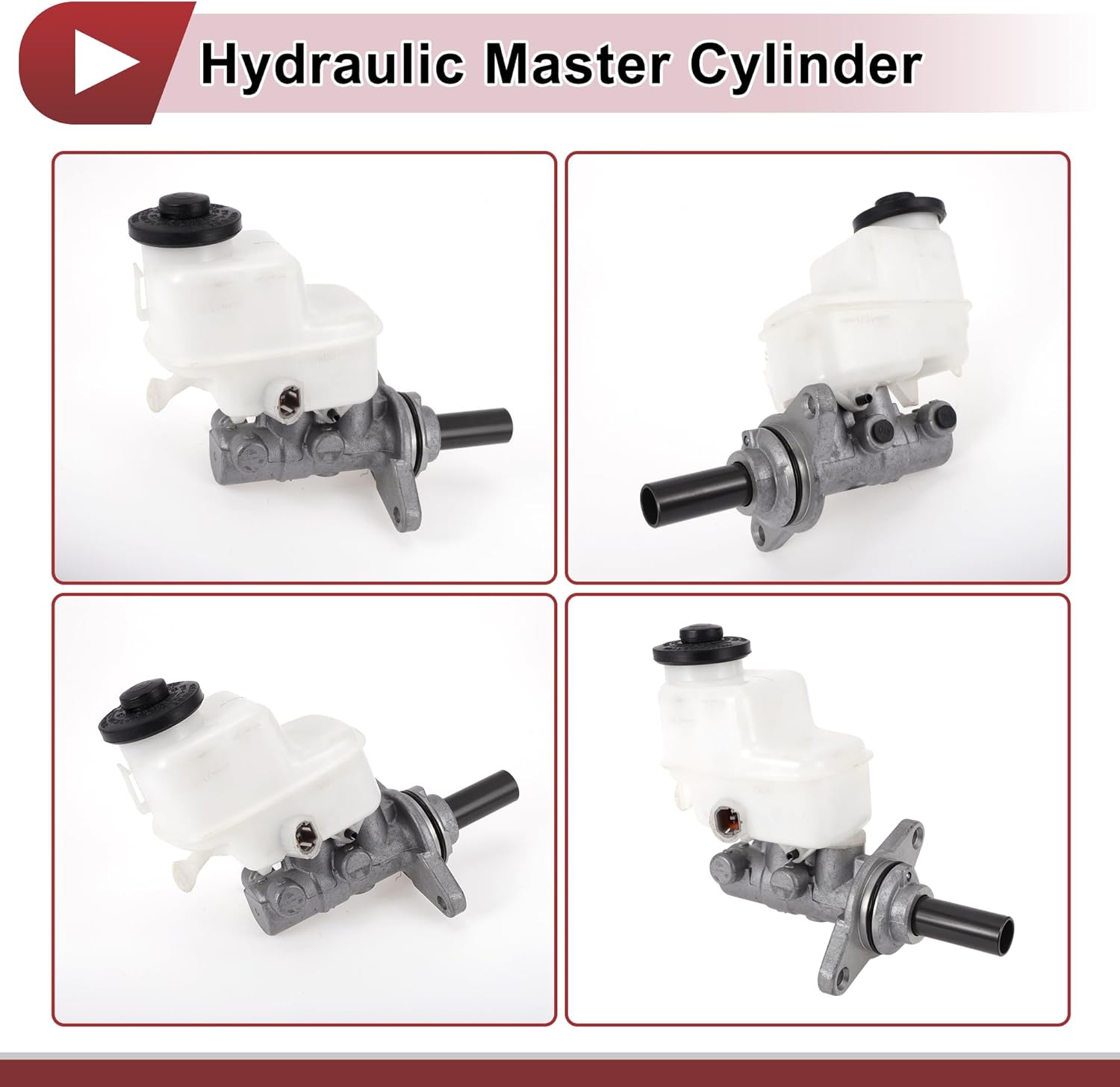 Brake Master Cylinder with Reservoir No.M630562/4720142380 for Lexus NX200t L4 2.0L 2015-2016 Hydraulic Master Cylinder Aluminum Alloy,Plastic 1 Pc