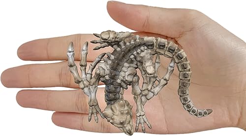 Miniatura 4 de Undead Skull Dragon 3D - Molde de silicona de resina epoxi para manualidades, arcilla polimérica, yeso