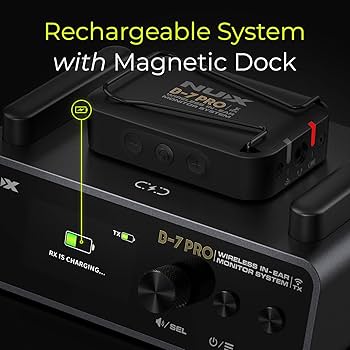 NUX B-7 PRO ワイヤレスイヤモニシステム Nux B-7 Pro: Your Go-To Wireless In Ear Monitor System